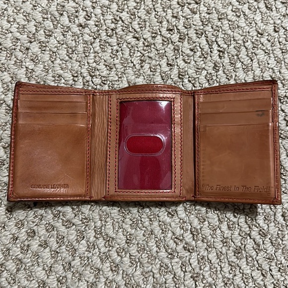 Leather Rawlings Baseball Wallet - Picture 2 of 3